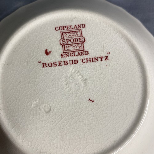 Spode Copeland Rosebud Chintz 5-1/4" Obst-/Dessertschale - Bild 4 von 4