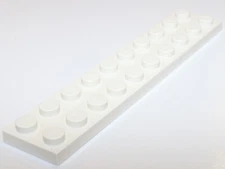 Lego 5x White Plate 2 x 10
