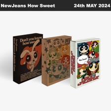NewJeans How Sweet Weverse Albums ver 3SET QRCard Photocard Etc Tracking Number