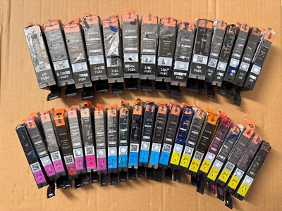 38 x Canon PGI-250XL Black and CLI-251 251xl *Read*
