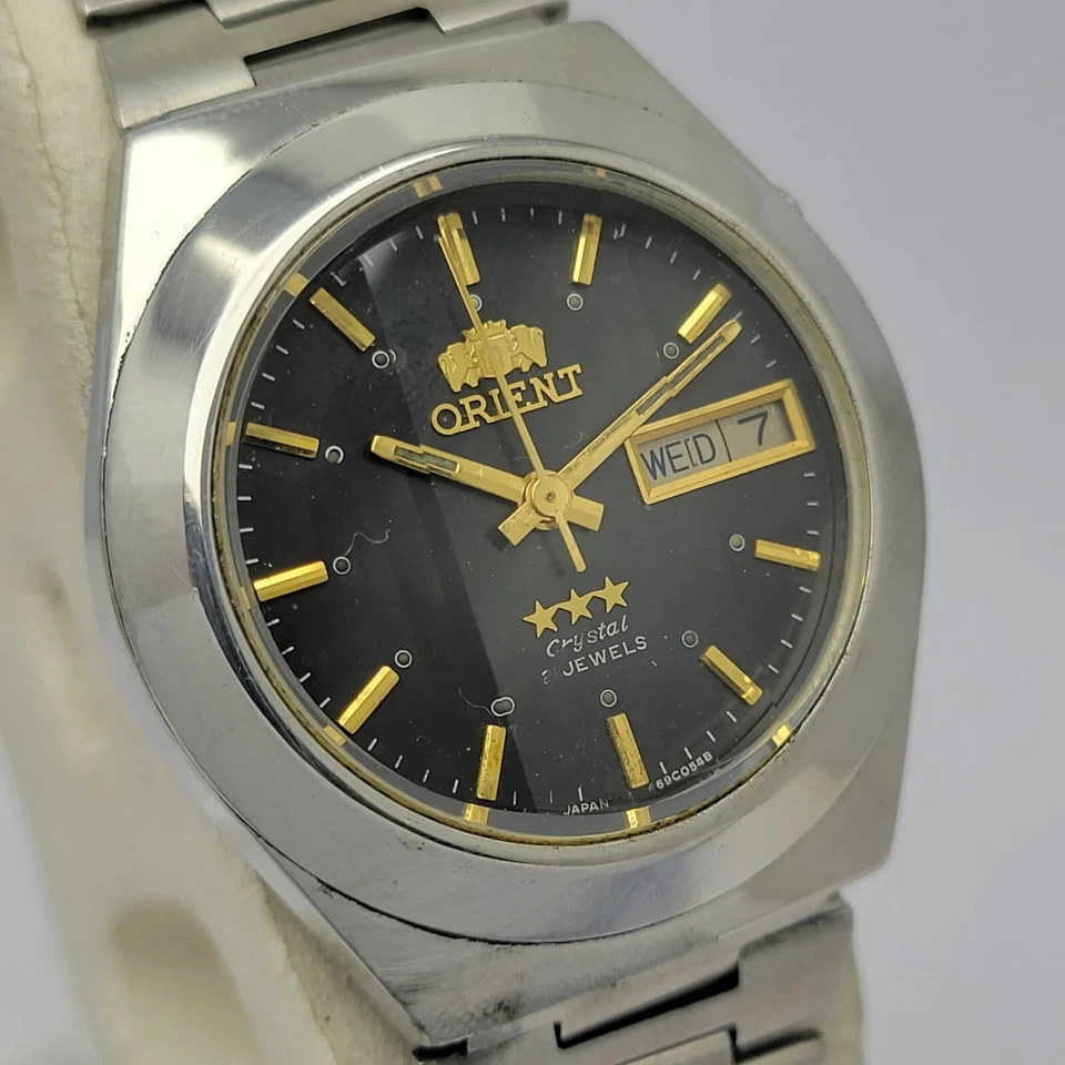 Reloj Hombre Orient Crystal 3 Estrellas OS469C054B Automático Día/Fecha De Colección ADR68ADL Foto 3 de 4