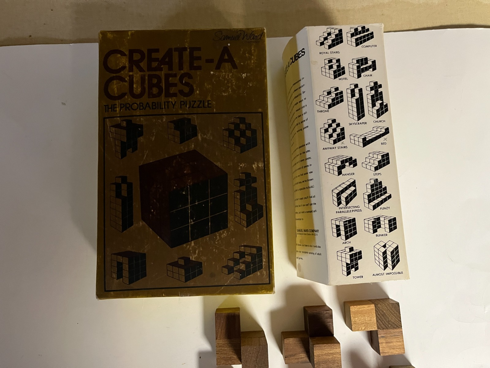 Vintage 1983 The Samuel Ward Company CREATE-A-CUBES in original box | eBay