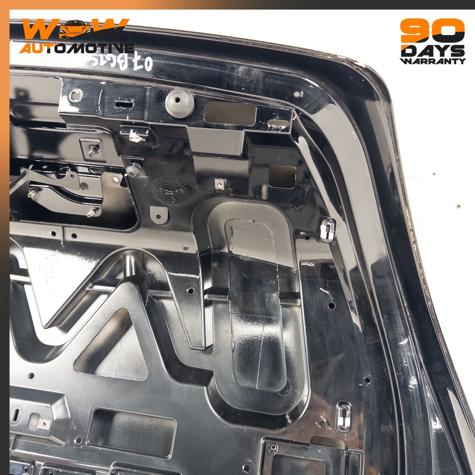 07-11 BENTLEY CONTINENTAL GTC TRUNK LID PANEL COVER ASSEMBLY BLACK A1 / O41 OEM