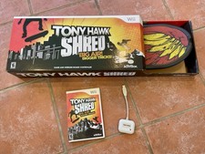 Nintendo Wii Tony Hawk Shred Big Air! Bigger Tricks with Game+ Skateboard+Dongle