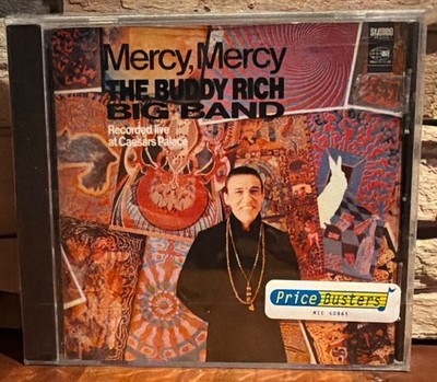 Buddy Rich Mercy Mercy-Live at Caesars Palace Pacific Jazz 1997 NEW SEALED CD