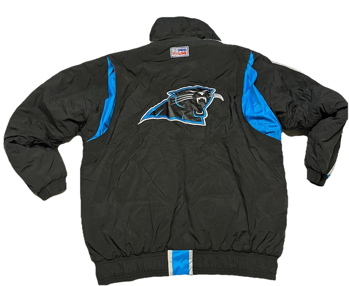 Men's North Carolina Panthers Starter VTG NFL Pro Line Puffer