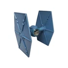 Star Wars Micro Collection TIE Fighter GC Kenner 1982 NO figure or Side Stickers