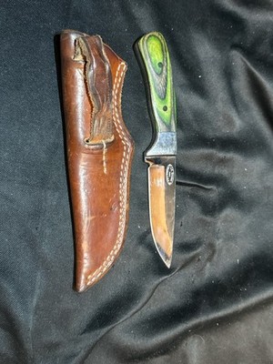 J.K. SINCLAIR GREEN WOOD KNIFE (I-9359)