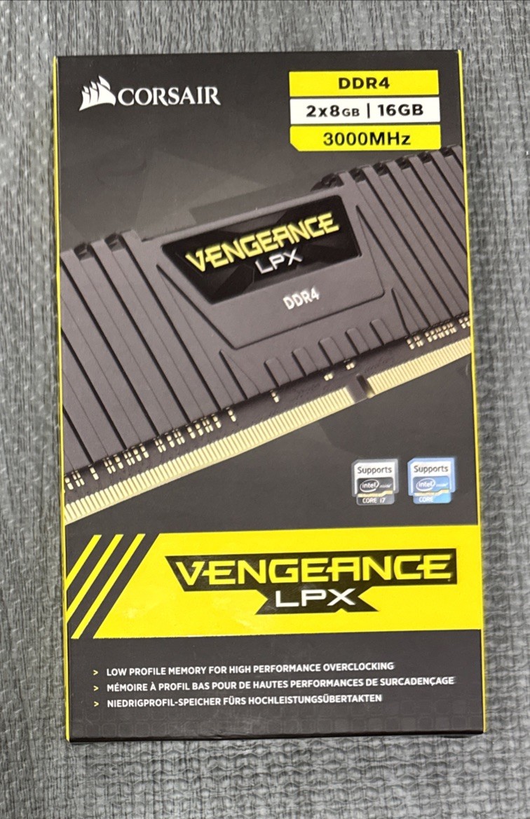 Corsair Vengeance LPX 16GB (2x8GB) DDR4 DRAM 3000MHz C15 Memory
