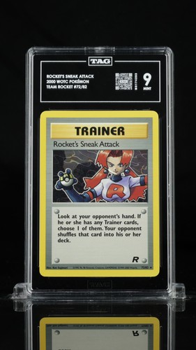 Rocket's Sneak Attack (Unlimited) graded TAG 9 for sale on eBay