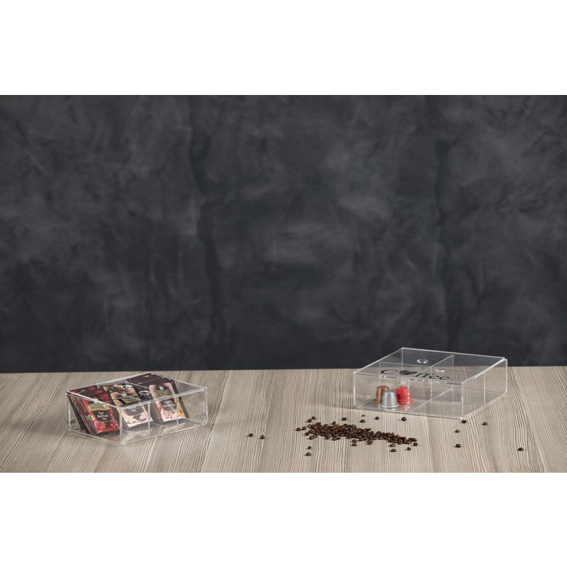 Vesta Home BREAK ONLY TEA - Box Organizer per Area Break Ufficio