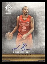 2013-14 SP Authentic #CC-50 Lorenzo Brown Canvas Collection