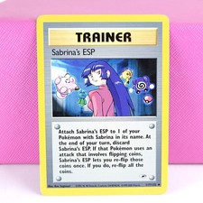 Pokemon Sabrina's ESP Uncommon Gym Heroes 117/132 LP on eBay