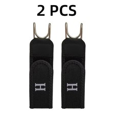 2 Pack Buckleless Elastic Belt Adjustable Waist Belt for Men Women
