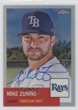 2022 Topps Chrome Platinum Anniversary Refractor 185/199 Mike Zunino Auto 16z7