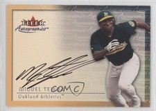 2001 Fleer Showcase Autographics Miguel Tejada Auto 7xr