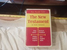 The New Testament in four versions in hardcover Christianity Today 1965 #S1