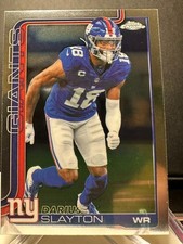 Topps NFL Chrome 2025, Darius Slayton WR NY Giants, Base Chrome, # 226