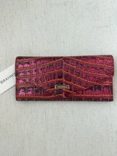 Brahmin Veronica Envelope Wallet Pomegranate Amalthea