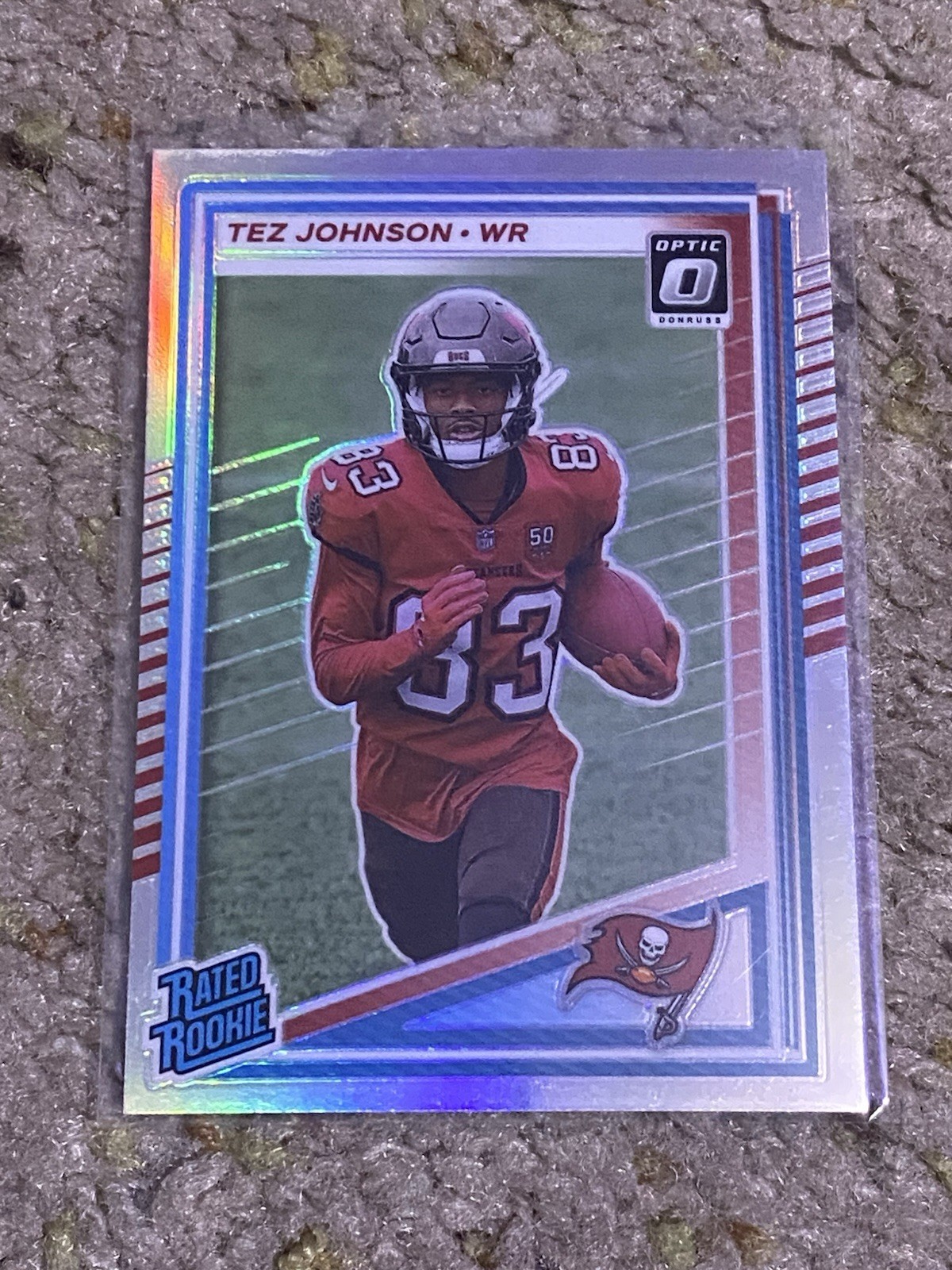 2025 Donruss Tez Johnson Optic Preview Silver Prizm #313