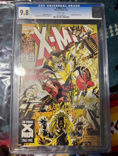 Marvel X-Men #19 (1993) CGC 9.8 omega red appearance