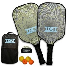 Pickleball Paddles Set of 2, USAPA Approved Pickleball Set, Fiberglass Paddle