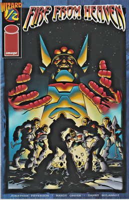 WIZARD 1/2  FIRE FROM HEAVEN  WITH / C.O.A.    IMAGE  1996  NICE!!!