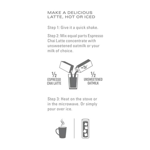TAZO Espresso Chai Latte, Black Tea Concentrate, Easy to 32 oz (Pack of 1)  - Picture 3 of 7