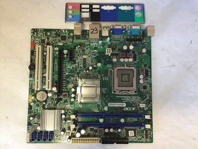 Acer PC Veriton M275 G41M07-1.0-6KSH Motherboard W/ I/O Shield Tested