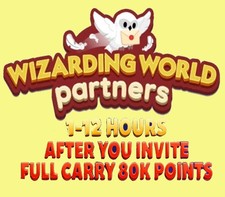 Mono poly Go Partners Event- Wizarding World Partners   Full carry 80k Point  