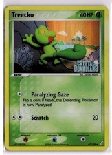 Treecko Common Crystal Guardians CG Grass Reverse Holo 67/100 2006 NM on eBay