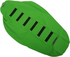 SDG 6-Rib Gripper Seat Cover - Green Cover/Black Ribs Motorcycle Dirt 95936KGG