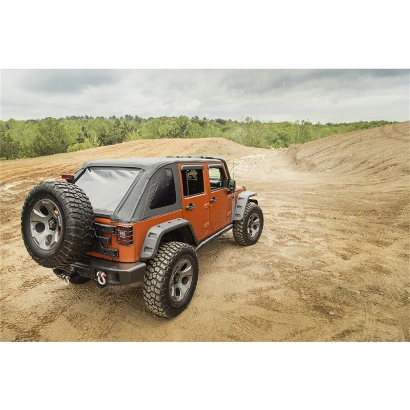 Rugged Ridge 13750,38 techo blando sin arco para Jeep Wrangler JK 2007-18 4 puertas Foto 3 de 4
