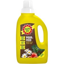 Baby Bio Pour & Feed 1L RTU Liquid Feed for All Houseplants & Containers