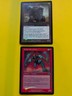Keldon Battlewagon & Berserker MTG OLD BORDER FOIL 2 CARD. PROPHECY JUNE 2000.