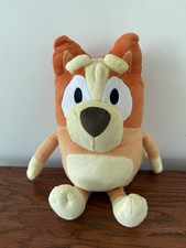 Medium Bluey Bingo the Dog 15" Plush Dog Orange Stuffed Animal