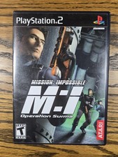 Mission Impossible: Operation Surma - Sony PlayStation 2 PS2 MANUAL INCLUDED 
