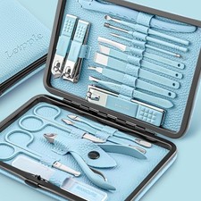 Manicure Set Professional Pedicure Kit Nail Clippers Kit - 18 pcs Nail Care T...