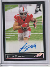 2021 Leaf Memories Julian Fleming Silver Auto /5 #BG-JF1 1992 Ohio State