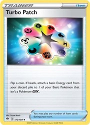 Turbo Patch 172/189 Darkness Ablaze Uncommon Pokémon TCG