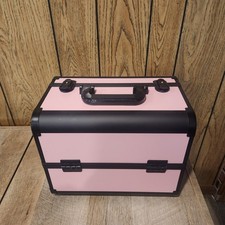 Large Aluminum Cosmetic Makeup Case, jewelry ...