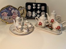 4 Miniature Tea Sets Collections - Unbelievable