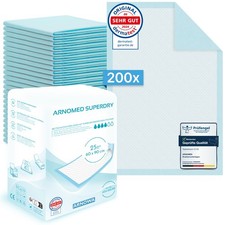 200x Krankenunterlage Wickelunterlage Einweg Inkontinenzunterlage Betteinlagen