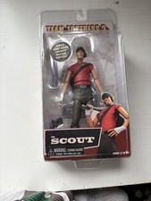 NECA Team Fortress 2 Scout Boxed Action Figure Bonus Code Bat