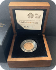 2008 Proof Half  Gold Sovereign
