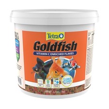 Tetra Goldfish Flakes, Nutritionally Balanced Diet For Aquarium Fish, Vitamin C