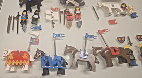 LEGO Black Monarch Castle Knights Castle 6085+6009+6017+6023+6035 with BA Complete