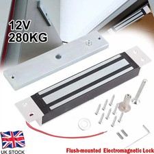 600lbs 280KG Electric Magnetic Single Door Lock Access Control Holding Force UK