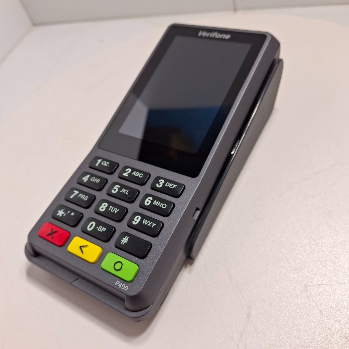 Verifone P400 Plus Credit Card Terminal w/ RS232 Ethernet Cable