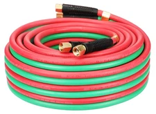1/4 Inch Twin Welding Rubber Hose, Oxygen Acetylene Hose 300 PSI, Torch Hose ...
